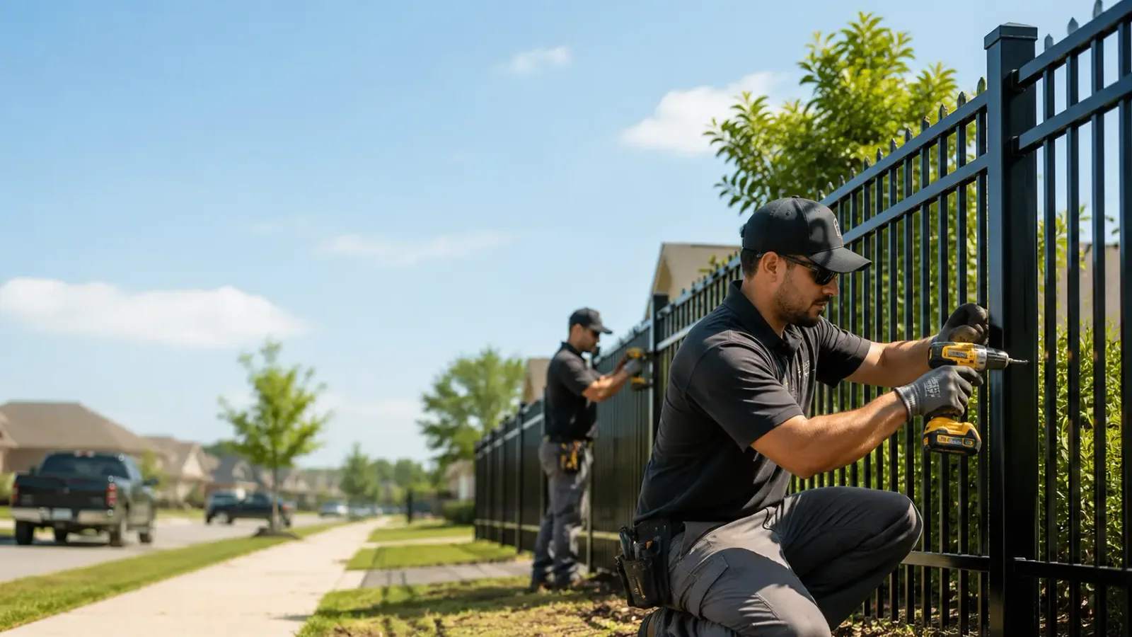 Metal Fence Installation in Williston, OH
